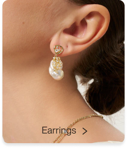 Earrings - Amber Lollipop