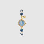 Golden Hour Blue Pearl Watch