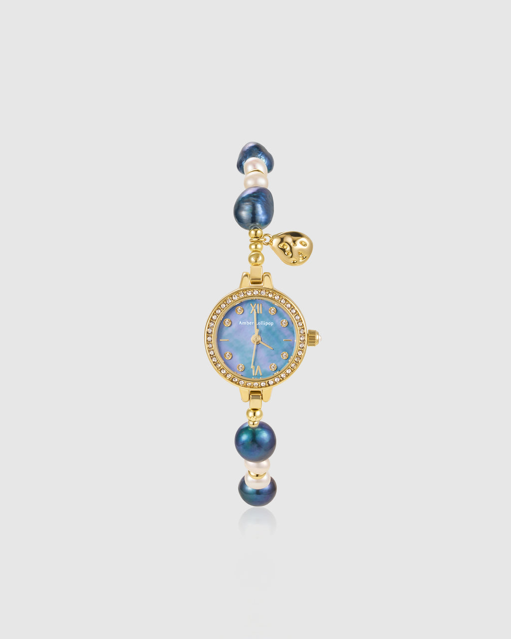 Golden Hour Blue Pearl Watch