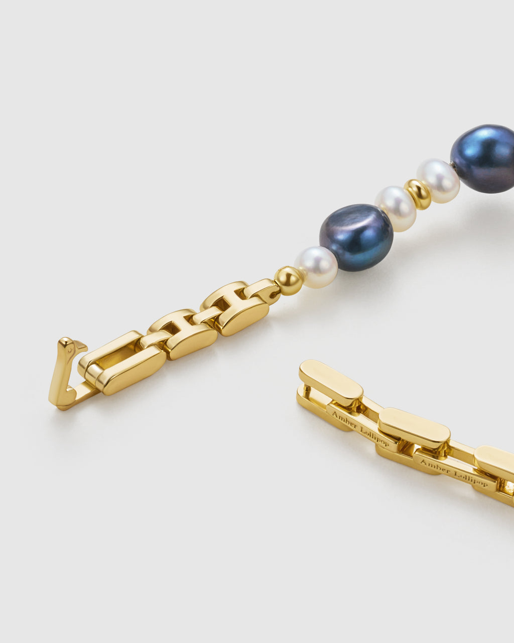 Golden Hour Blue Pearl Watch