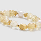 Citrine Beaded Bracelet