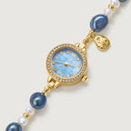 Golden Hour Blue Pearl Watch