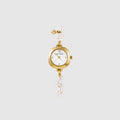 Golden Hour Irregular Pearl Watch