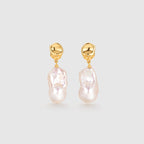 Aurora Baroque Pearl Earrings