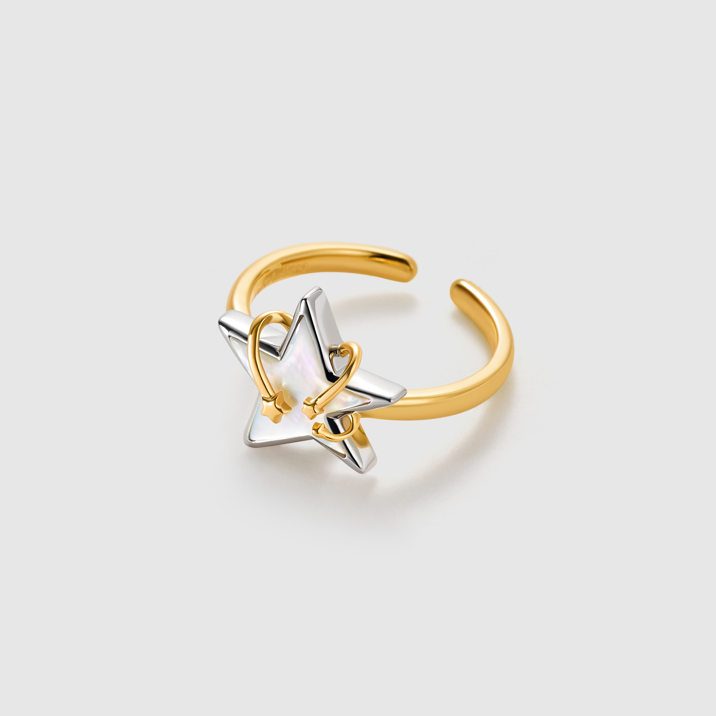 Meteor Mother-of-Pearl Ring