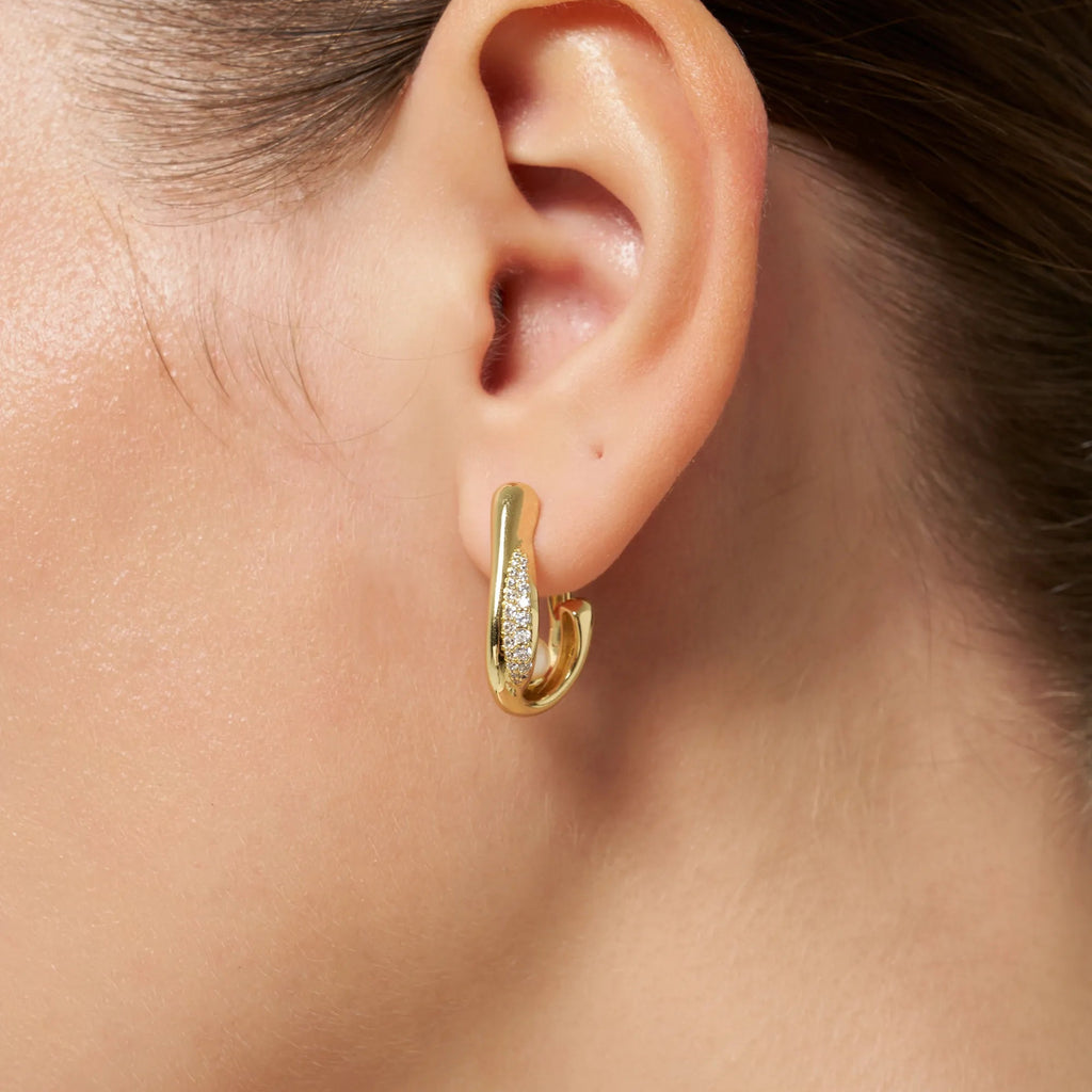 Drift Sand Pearl Earrings