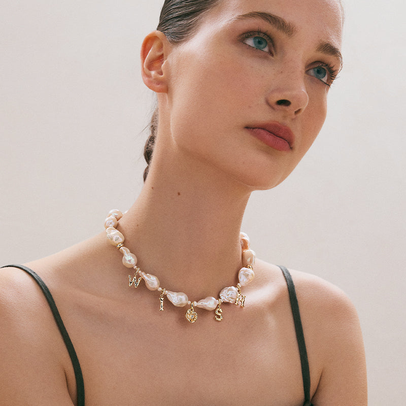 Sea Wish Baroque Pearl Necklace