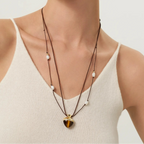 Oracle Tiger's Eye Layered Necklace