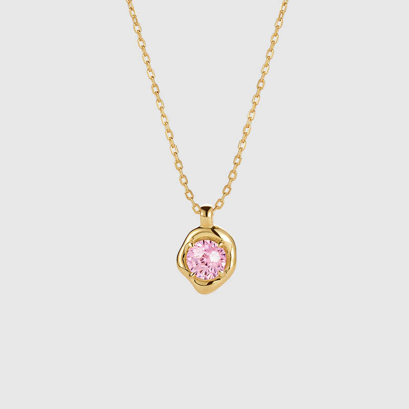 Fireworks CZ Stone Necklace