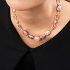 Sea Treasure Baroque Pearl Collar Necklace