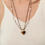 Oracle Tiger's Eye Layered Necklace