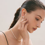 Good Luck Pearl Drop Earrings