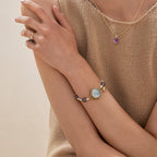 Golden Hour Blue Pearl Watch