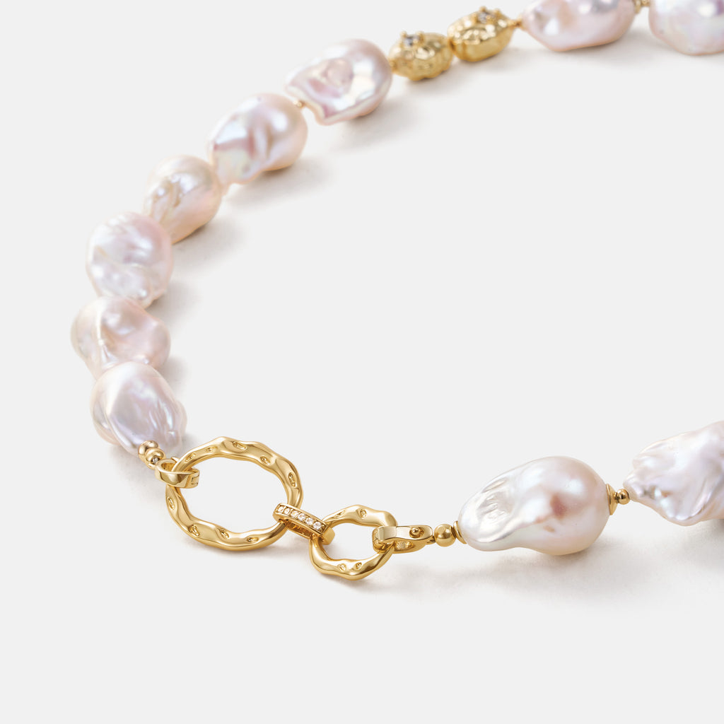 Sea Jewel Baroque Pearl Necklace