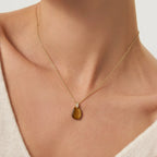 Oracle Tiger's Eye Pendant Necklace