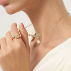 Drift Sand Pearl Necklace