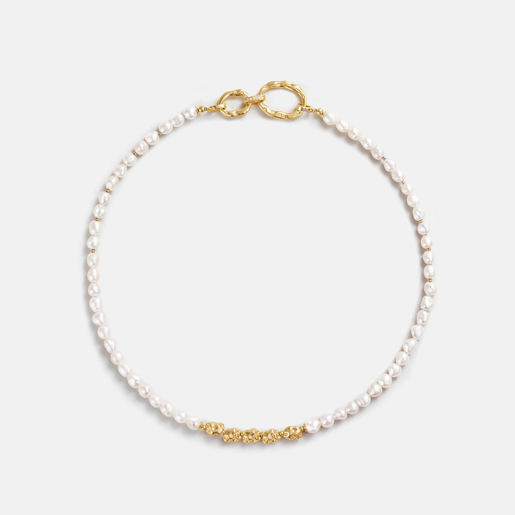 Sea Jewel Baroque Pearl Necklace