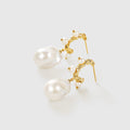 Waltz Baroque Pearl Earrings - Amber Lollipop