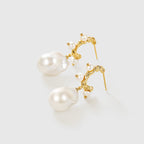 Waltz Baroque Pearl Earrings - Amber Lollipop