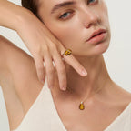 Oracle Tiger's Eye Pendant Necklace