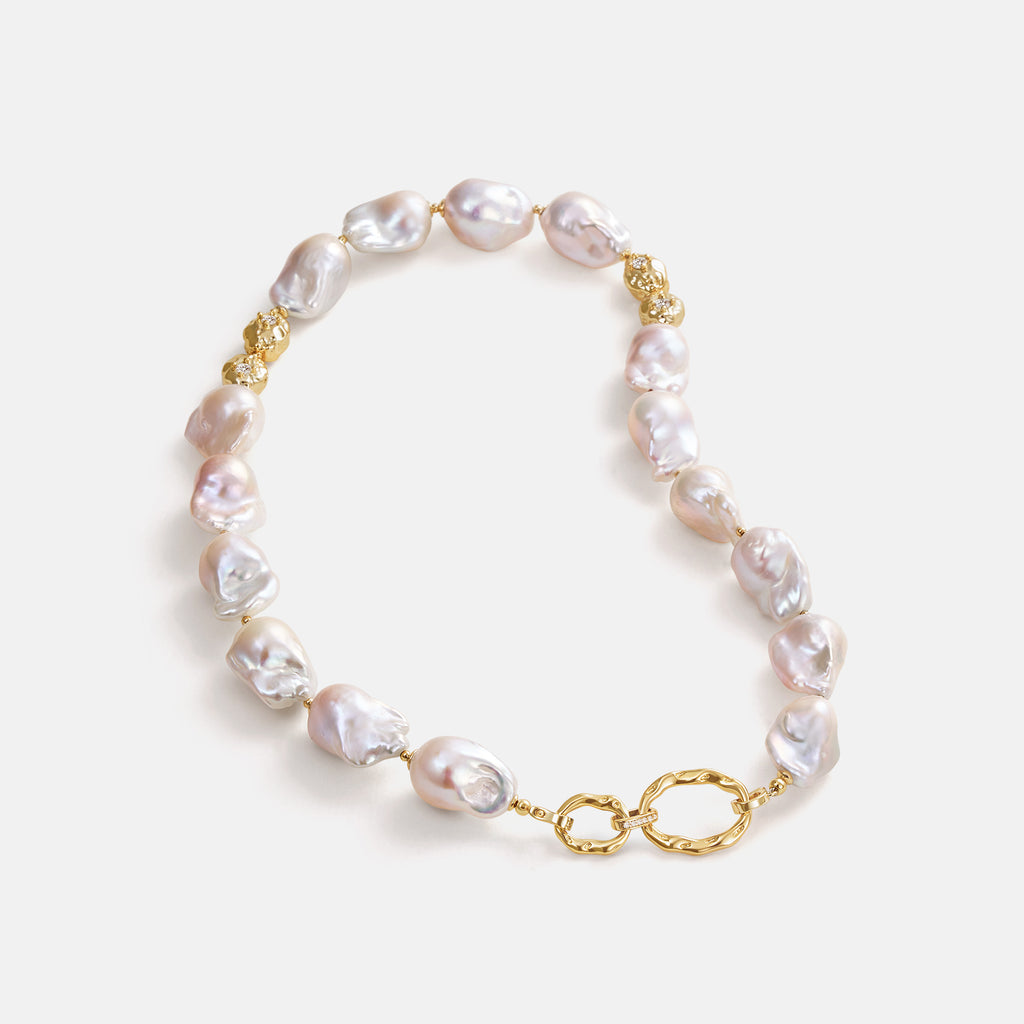 Sea Jewel Baroque Pearl Necklace