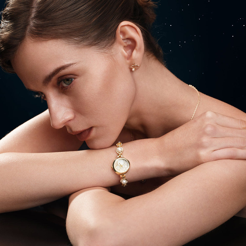 Zodiac Stellar Pearl Watch（Aquarius / Gemini / Libra）