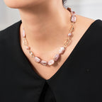 Sea Treasure Baroque Pearl Collar Necklace