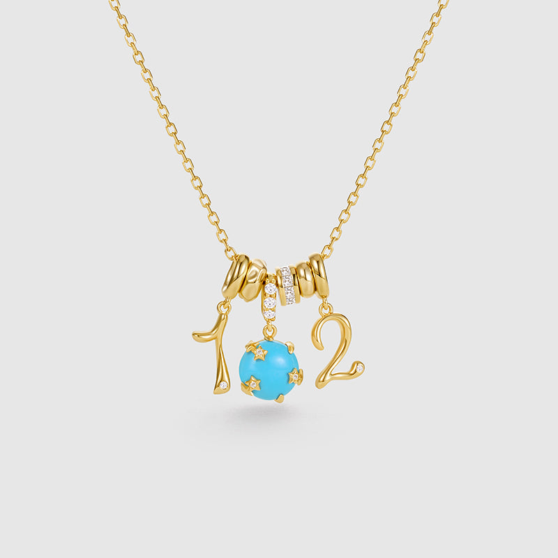 Birthstone Charm Necklace