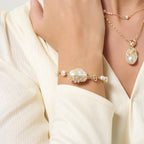Drift Sand Baroque Pearl Bracelet