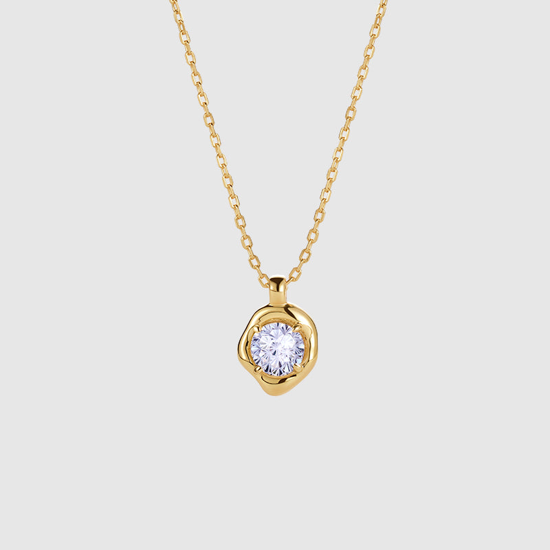 Fireworks CZ Stone Necklace