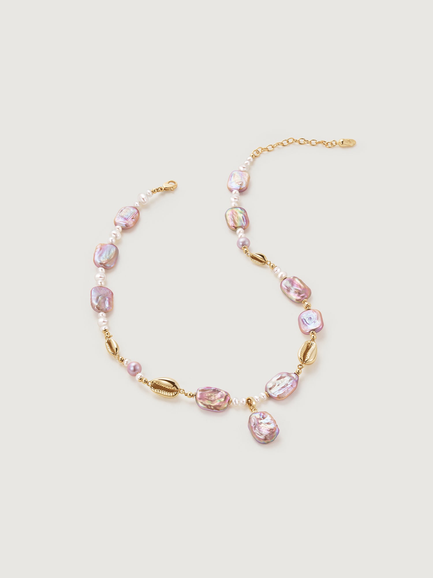 Sea Treasure Baroque Pearl Necklace