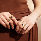 Autumn Breeze Impression Tiger’s Eye Ring