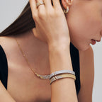 L’Essence Textured Pearl Cuff Bracelet