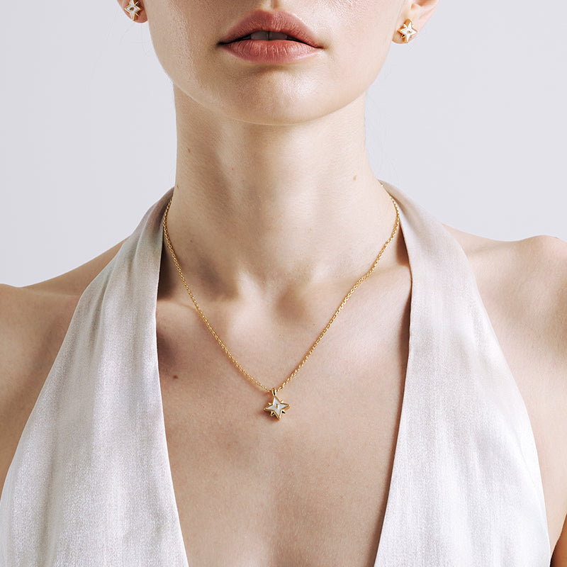 Radiant Star Pendant Necklace