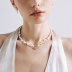 Radiant Star Pearl Necklace