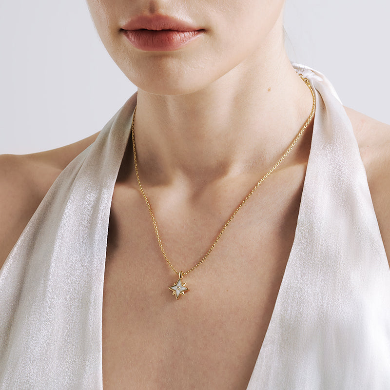 Radiant Star Pendant Necklace