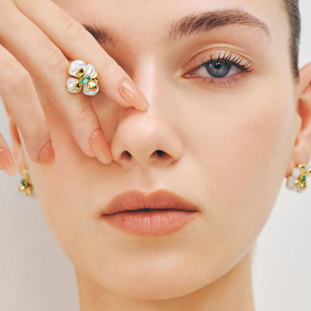 Chloris Pansy Ring