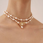 Adjustable Baroque Pearl Necklace