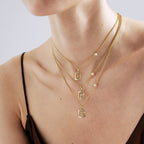 Be Myself Initial Necklace