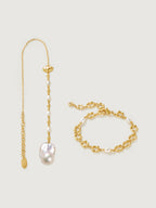 Adjustable Baroque Pearl Necklace