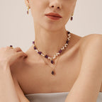 Raw Amethyst Necklace