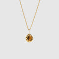 Caramel Coffee Tiger’s Eye Necklace