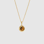 Caramel Coffee Tiger’s Eye Necklace