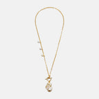 Breaking Dawn Baroque Pearl Necklace