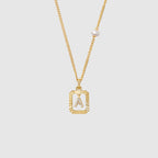 Be Myself Initial Necklace