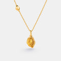 Raw Citrine Necklace