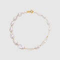 Sea Foam Baroque Pearl Necklace