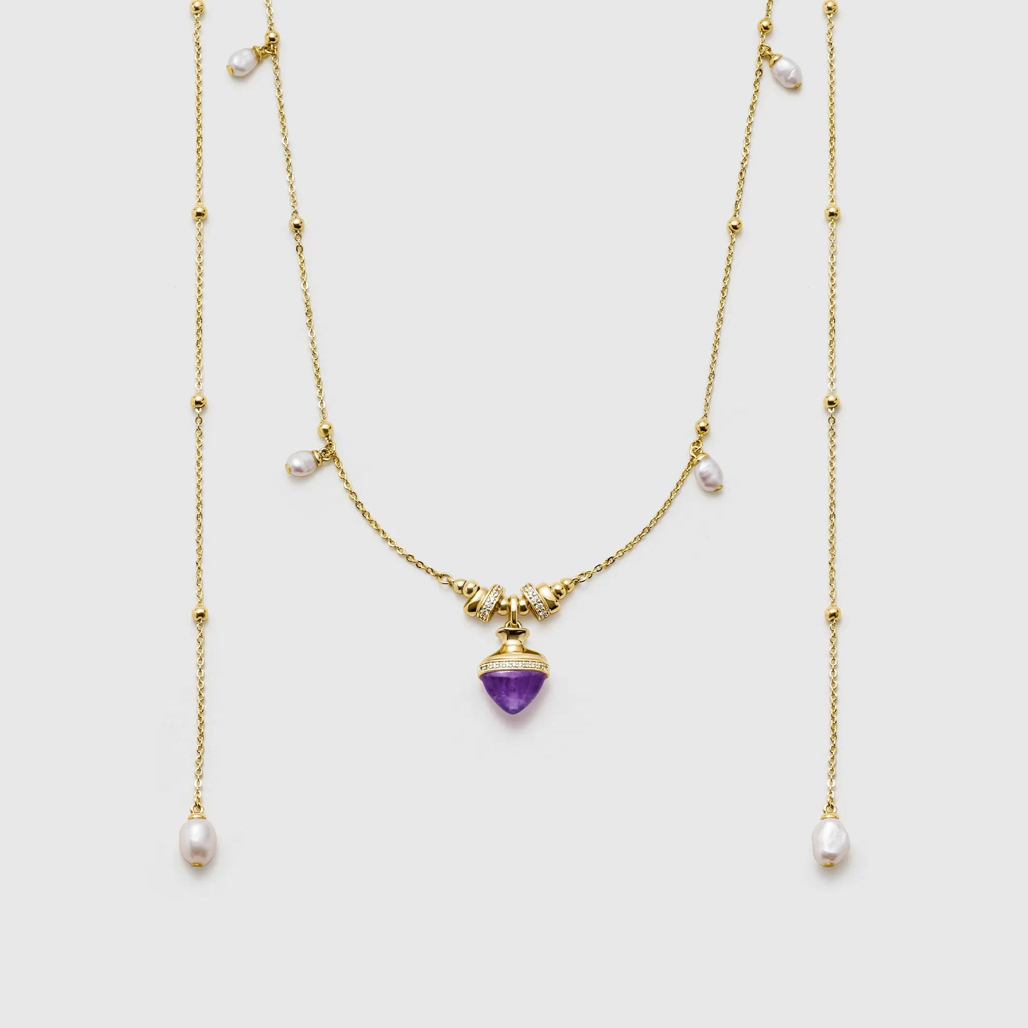 Oracle Amethyst Necklace