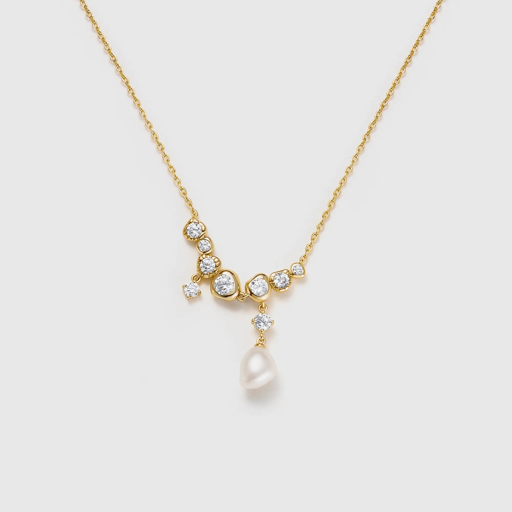 Drift Sand Pearl Necklace