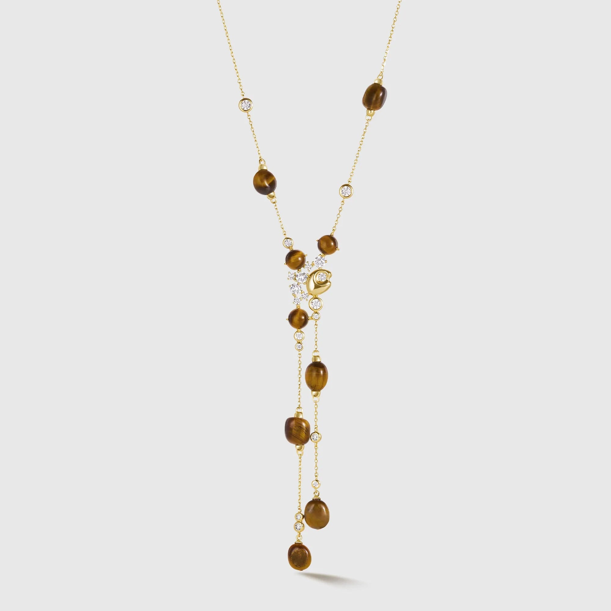 Oracle Tiger's Eye Long Necklace